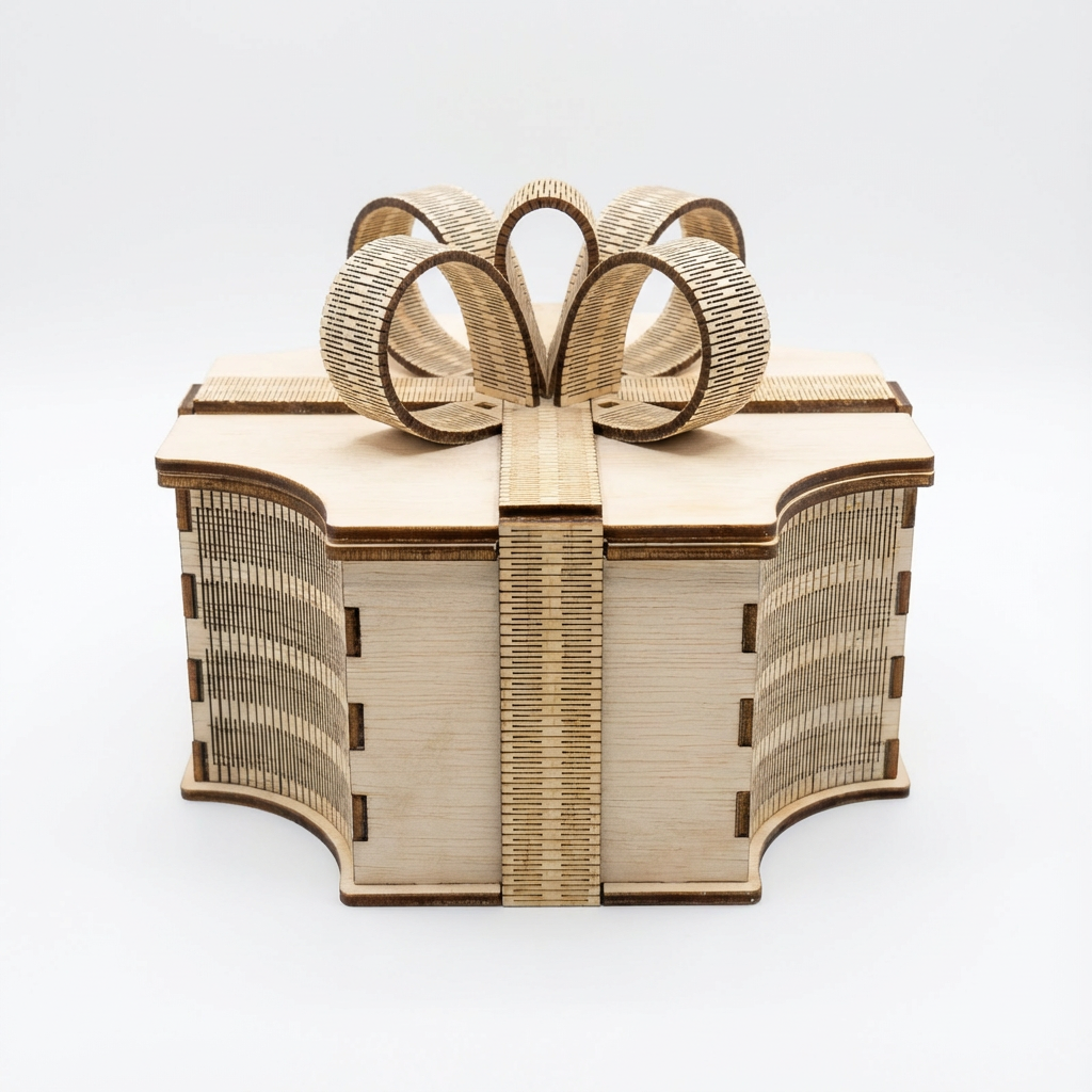 pudełko na prezent 1 Pudełko na prezent - z kokardą 4 - obrazek 1