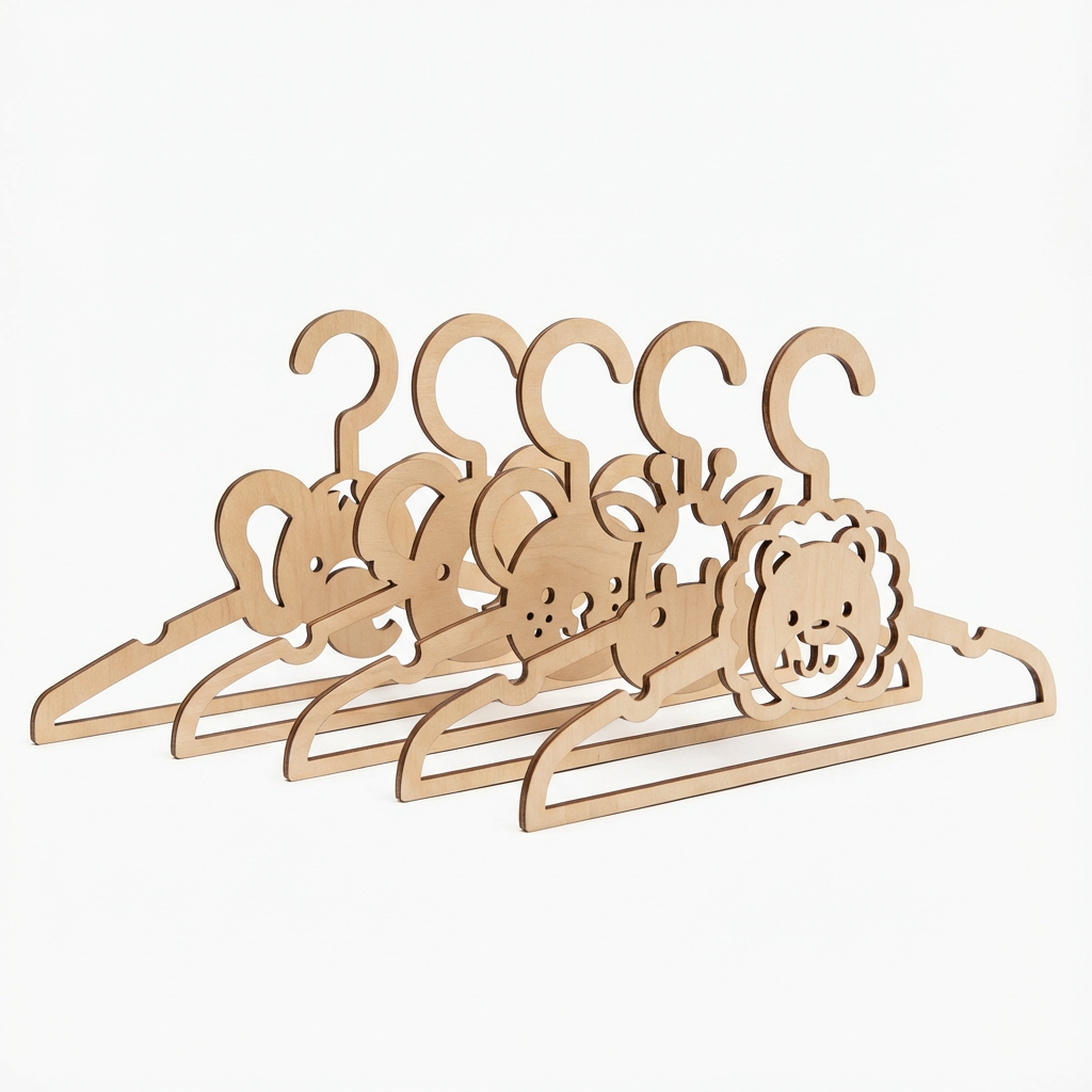 wieszaczki na ciuszki dzieciece 2 Wieszaczki na ubranka dziecięce - obrazek 1