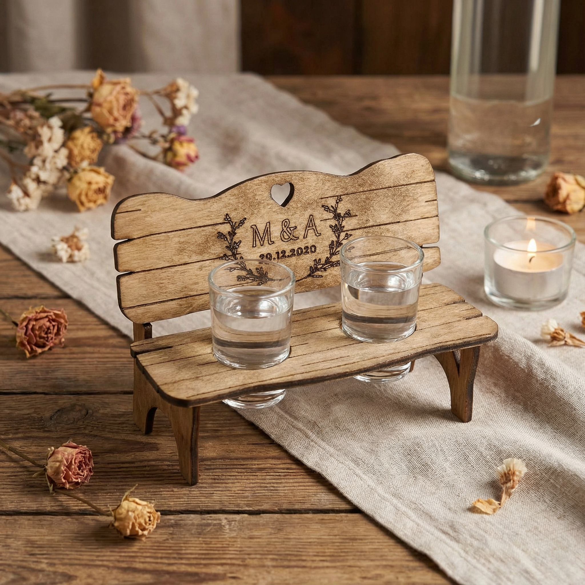 ławka grawer ławeczka z grawerem - obrazek 1